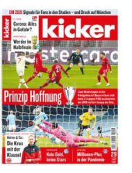 :  Kicker Sportmagazin No 29 vom 08 April 2021