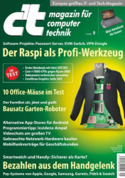 :  ct Magazin für Computertechnik No 09 vom 09 April 2021