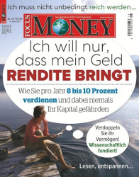 :  Focus Money Finanzmagazin No 16 vom 14 April 2021 