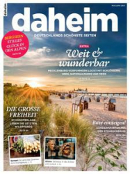 :  Daheim Magazin Deutschlands Schönste Seiten Mai-Juni 2021