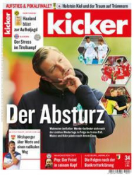 :  Kicker Sportmagazin No 34 vom 26 April 2021