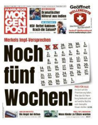 Cover: Hamburger Morgenpost vom 27 April 2021 : Hamburger Morgenpost vom 27 April 2021