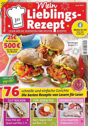 :  Mein Lieblingsrezept Magazin Juni No 06 2021