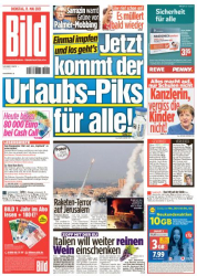 : Bild Zeitung vom 11 Mai 2021