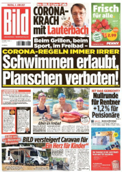 : Bild Zeitung vom 04 Juni 2021