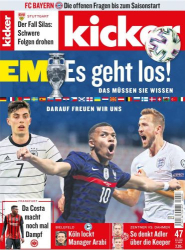 : Kicker Sportmagazin No 47 vom 10  Juni 2021
