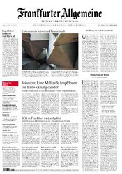 :  Frankfurter Allgemeine Zeitung vom 11 Juni 2021