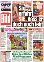 :  Bild Zeitung vom 14 Juni 2021