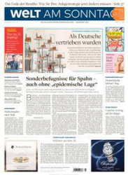 :  Welt am Sonntag vom 20 Juni 2021