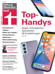 : Stiftung Warentest Test-Magazin No 07 Juli 2021
