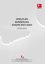 : Fussball Bundesliga Spielplan 1+2 Liga 2021-2022
