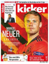 :  Kicker Sportmagazin No 52 vom 28 Juni 2021