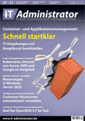 : It-Administrator Magazin No 07 Juli 2021
