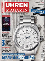 : Uhren Magazin No 04 Juli-August 2021

