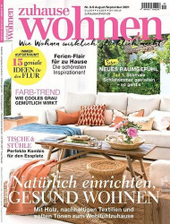 : Zuhause Wohnen Magazin No 08 August 2021
