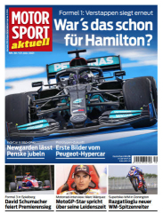 : Motorsport Aktuell Magazin No 30 vom 07  Juli 2021
