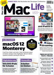 : Mac Life Germany Magazin No 08 2021
