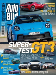 :  Auto Bild Sportscars Magazin August No 08 2021