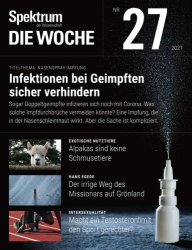 : Spektrum Die Woche Magazin No 27 vom 08  Juli 2021
