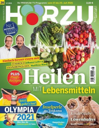 : Hörzu Fernsehzeitschrift No 28 vom 09  Juli 2021
