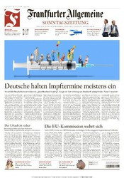 :  Frankfurter Allgemeine Sonntags Zeitung vom 11 Juli 2021