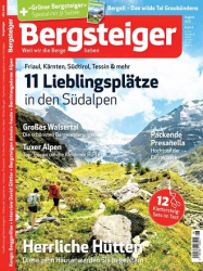 : Bergsteiger Das Tourenmagazin Nr 08 August 2021
