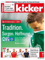 : Kicker Sportmagazin Nr 58 vom 19 Juli 2021