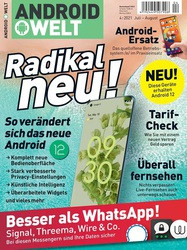:  Android Welt Magazin Juli-August No 04 2021