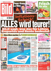 :  Bild Zeitung vom 30 Juli 2021