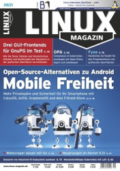 :  Linux Magazin September No 09 2021