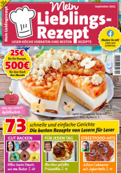 : Mein Lieblingsrezept Magazin No 09 2021
