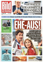 :  Bild am Sonntag vom 08 August 2021