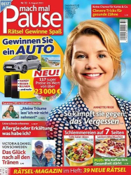 : Mach mal Pause Rätselmagazin No 32 vom 04  August 2021
