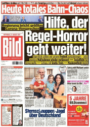 : Bild Zeitung vom 11 August 2021