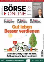 : Börse Online Magazin No 32 vom 12  August 2021
