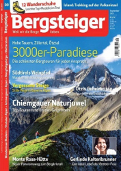 :  Bergsteiger Das Tourenmagazin September No 09 2021