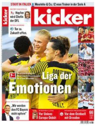 :  Kicker Sportmagazin No 66 vom 16 August 2021