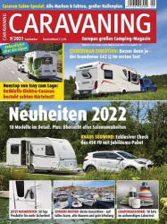 : Caravaning Europas großes Campingmagazin No 09 September 2021
