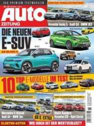 :  Auto Zeitung Magazin No 18 vom 18 August 2021