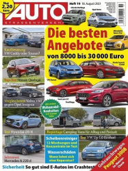 :  Auto Strassenverkehr Magazin No 19 vom 18 August 2021