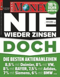 :  Focus Money Finanzmagazin August No 34 2021