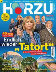 :  Hörzu Fernsehzeitschrift No 34 vom 20 August 2021