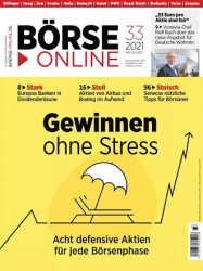 : Börse Online Magazin Nr 33 vom 19 August 2021