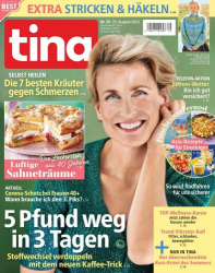 : Tina Frauenmagazin No 35 vom 25  August 2021
