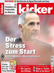 : Kicker Sportmagazin No 69 vom 26  August 2021
