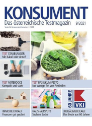 : Konsument Das Österreichische Testmagazin No 09 2021
