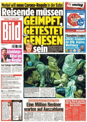 :  Bild Zeitung vom 27 August 2021