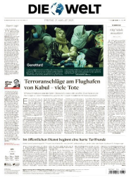 :  Die Welt vom 27 August 2021