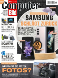 : Computer Bild Magazin No 18 vom 27  August 2021
