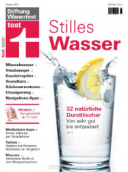 :  Stiftung Warentest Test Magazin August No 08 2021